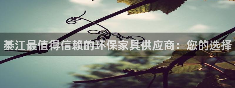 杏耀平台正规么：綦江最值得信赖的环保家具供应商：您的选择